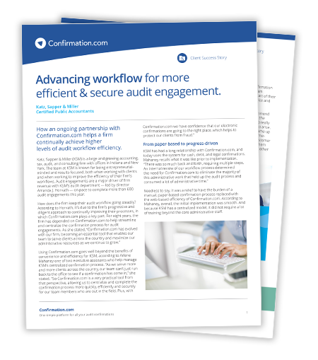 Download the case study on Improving Your Audit Workflow Efficiency